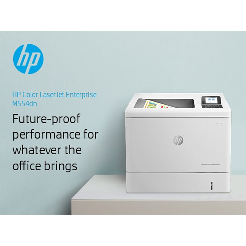 پرینتر رنگی لیزری اچ‌ پی مدل HP Color LaserJet Enterprise M554dn Printer