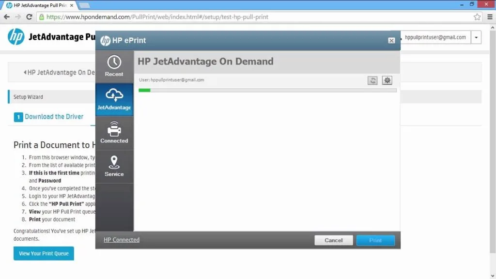 درایور HP JetAdvantage درایور HP JetAdvantage