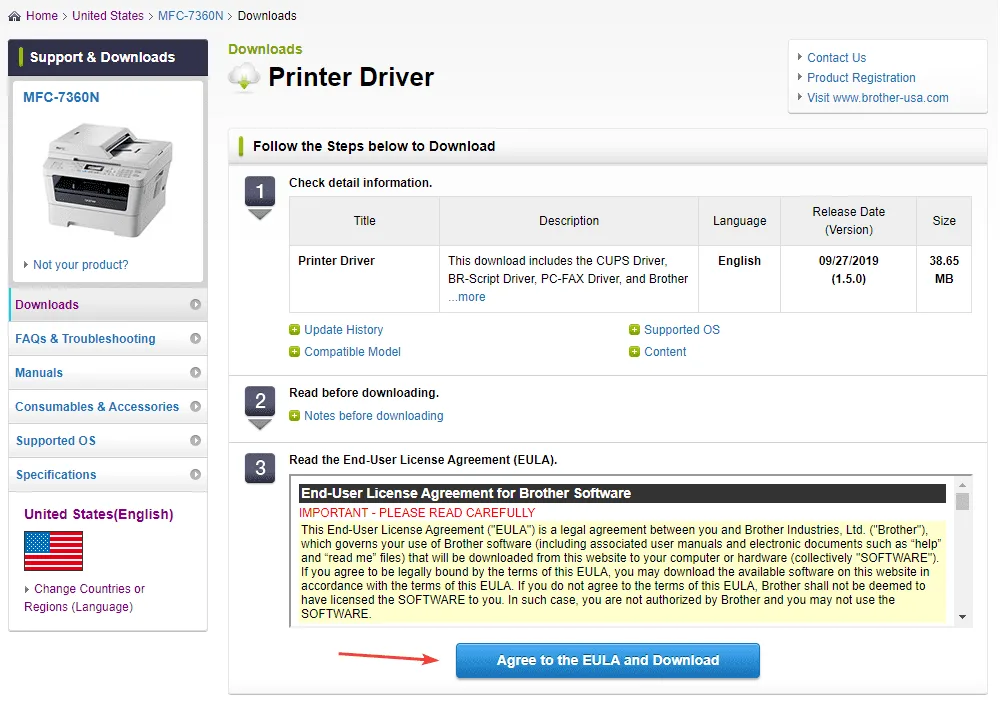 آموزش دانلود و نصب درایور پرینتر Brother آموزش دانلود و نصب درایور پرینتر Brother