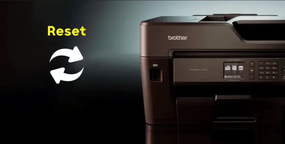 ریست کردن پرینتر Brother ریست کردن پرینتر Brother