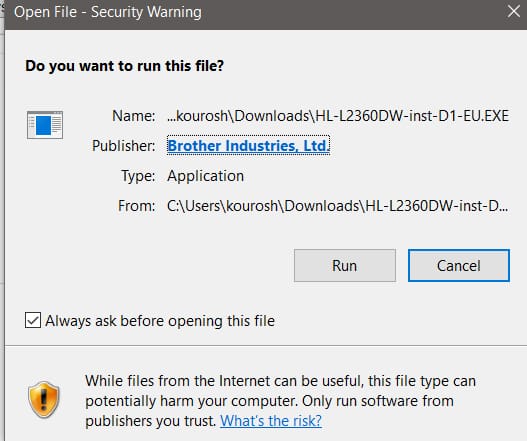 دانلود و نصب پرینتر Brother HL-L3270CDW