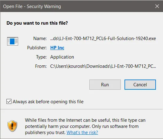 نصب و دانلود درایور پرینتر HP LaserJet Pro M404dn 