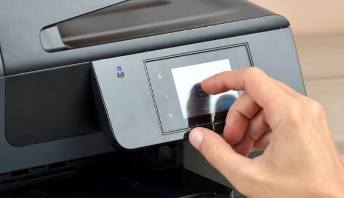 نصب پرینتر HP Color LaserJet Enterprise M555dn از طریق سی‌دی