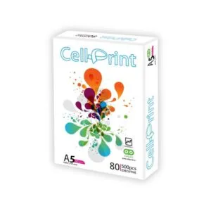 کاغذ A5 سل پرینت (Cell Print) مدل EXECUTIVE وزن 80 گرم بسته 500 برگی