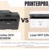 پرینتر پرو - مقایسه پرینترهای Brother DCP-L2540DW و HP Laser MFP 135w؛ کدام انتخاب بهتری است؟ - مقایسه پرینترهای لیزری Brother DCP-L2540DW و HP Laser MFP 135w | بررسی کامل و انتخاب بهترین