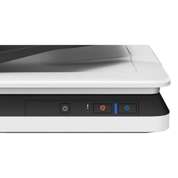 دکمه ها و چراغ های اسکنر حرفه‌‌ای اسناد اپسون مدل Epson DS-1630 Flatbed Color Document Scanner