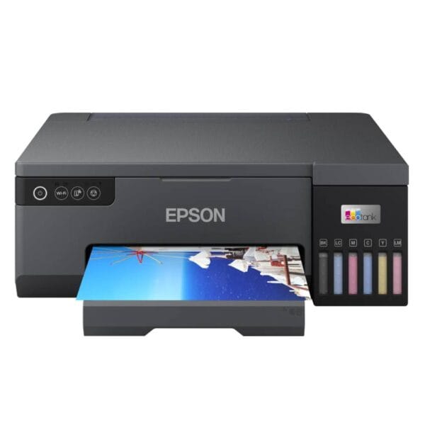 پرینتر رنگی جوهر افشان تک کاره اپسون مدل Epson EcoTank L8050 A4 Wi-Fi Ink Tank Printer