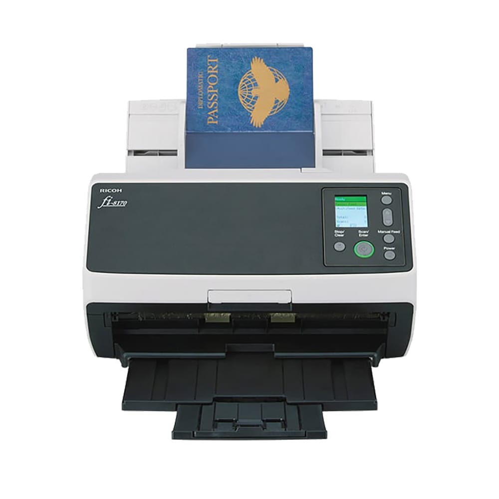 Ricoh fi‑8170 Image Scanner با سرعت بالا، اتصال USB و LAN، و اسکن اسناد ضخیم تا 7 میلیمتر Ricoh fi‑8170 Image Scanner با سرعت بالا، اتصال USB و LAN، و اسکن اسناد ضخیم تا 7 میلیمتر