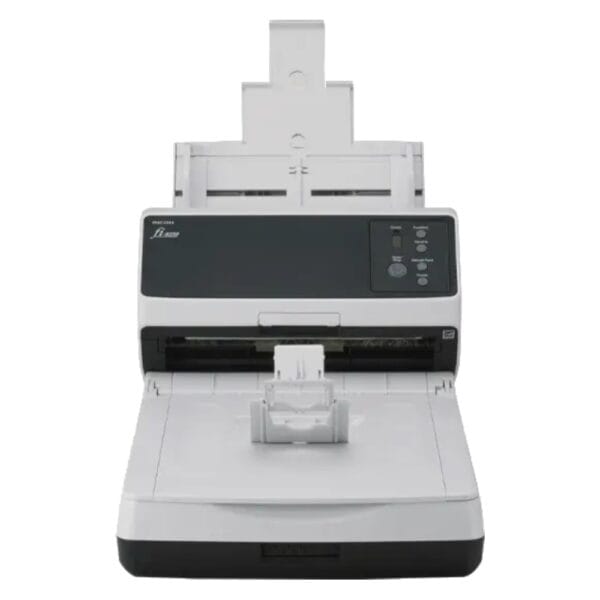 اسکنر حرفه‌ای Ricoh fi‑8250 برای اسکن دوطرفه (دو رو) و اسناد رنگی با کیفیت بالا