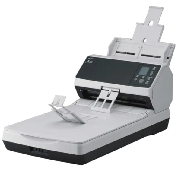 اسکنر اسناد حرفه‌ای ریکو مدل Ricoh fi-8270 Color Duplex Document Scanner با قابلیت Flatbed (تخت) و کاغذکش خودکار (ADF)