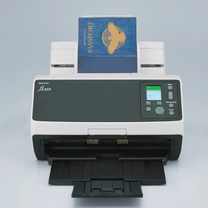 اسکنر اسناد ریکو (فوجیتسو - Fujitsu) مدل Ricoh fi-8170 Color Duplex Document Scanner 