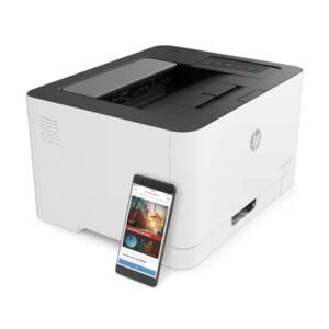 پرینتر HP Color Laser 150nw با قابلیت اتصال به گوشی موبایل
