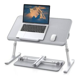 میز لپ تاپ قابل حمل سایجی مدل SAIJI AL30 Laptop table رنگ خاکستری