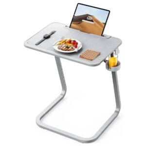 میز لپ تاپ ایستاده سایجی مدل SAIJI F2 Laptop bed table رنگ خاکستری