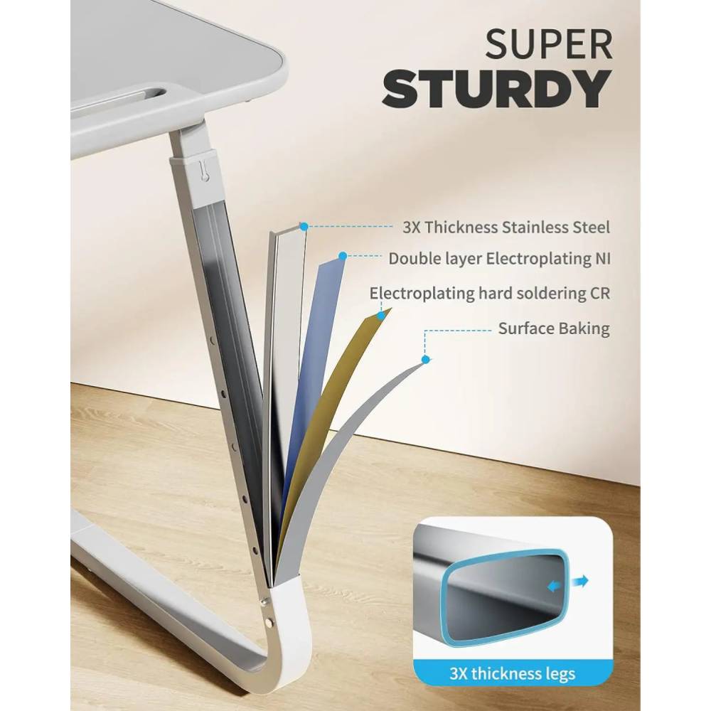 SAIJI F2 Laptop bed table (3) میز لپ تاپ ایستاده سایجی مدل SAIJI F2 Laptop bed table