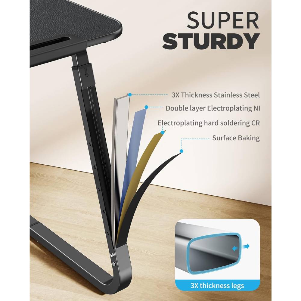 SAIJI F2 Laptop bed table (6) میز لپ تاپ ایستاده سایجی مدل SAIJI F2 Laptop bed table