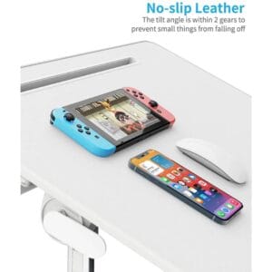 نمای نزدیک از میز لپ تاپ سایجی SAIJI K7 Ultimate و جزئیات سطح ضدلغزش