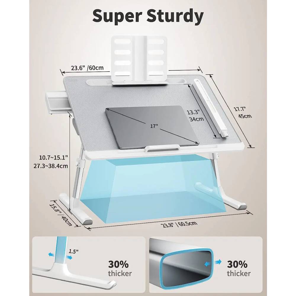 SAIJI K8 Ultimate Foldable laptop desk (3) میز لپ تاپ قابل حمل سایجی مدل SAIJI K8 Ultimate Foldable laptop desk