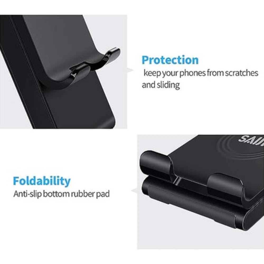 SAIJI S0 Phone Stand (3) پایه نگهدارنده (هولدر) موبایل رومیزی سایجی مدل SAIJI S0