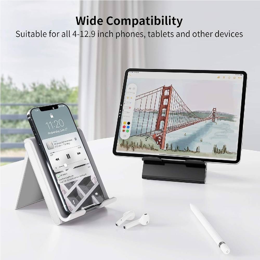 SAIJI S0 Plus Tablet Stand (4) پایه نگهدارنده (هولدر) تبلت رومیزی سایجی مدل SAIJI S0 Plus