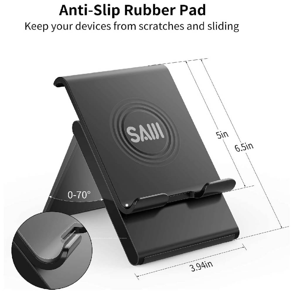 SAIJI S0 Plus Tablet Stand (5) پایه نگهدارنده (هولدر) تبلت رومیزی سایجی مدل SAIJI S0 Plus
