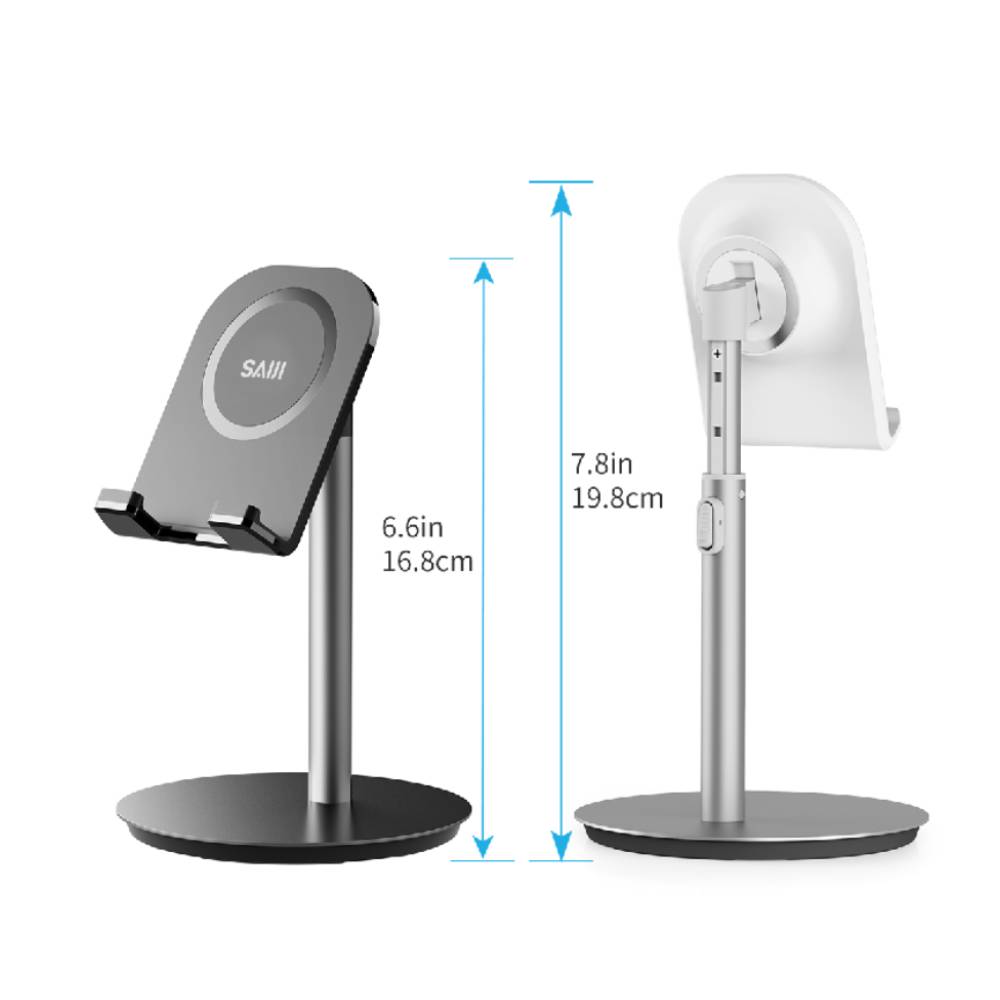 SAIJI S1 PLUS Phone and Tablet Stand (11) پایه نگهدارنده (هولدر) موبایل و تبلت رومیزی سایجی مدل SAIJI S1 Plus
