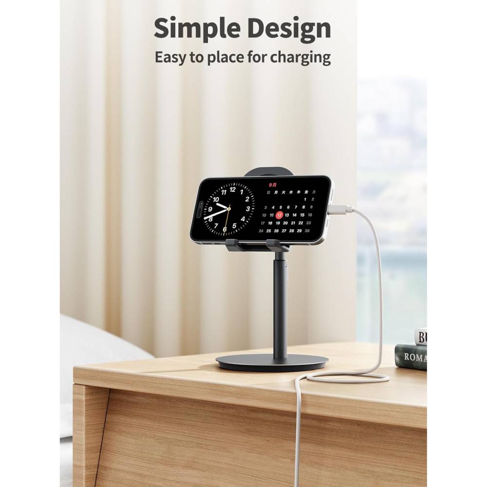 SAIJI S1 PLUS Phone and Tablet Stand (3) پایه نگهدارنده (هولدر) موبایل و تبلت رومیزی سایجی مدل SAIJI S1 Plus