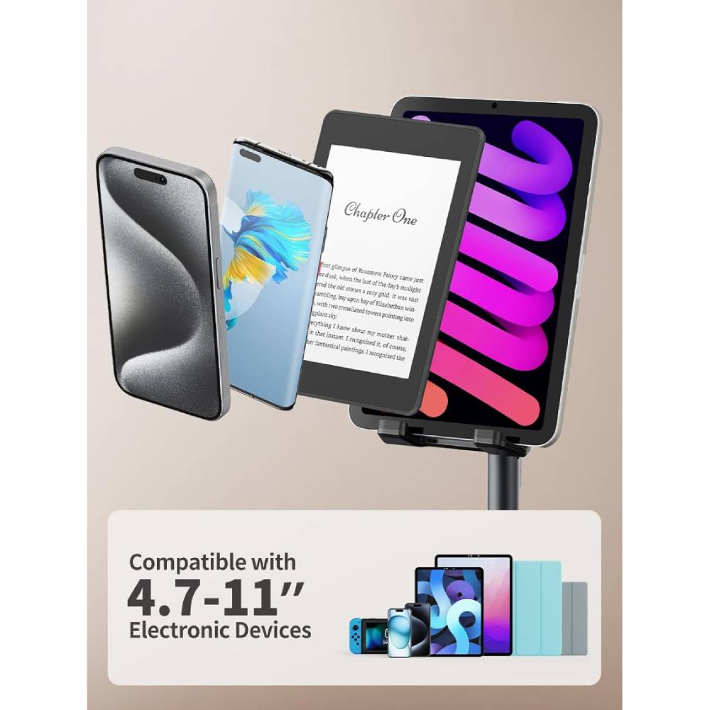 SAIJI S1 PLUS Phone and Tablet Stand (4) پایه نگهدارنده (هولدر) موبایل و تبلت رومیزی سایجی مدل SAIJI S1 Plus