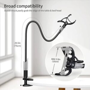 پایه نگهدارنده (هولدر) انعطاف پذیر موبایل مخصوص تخت سایجی مدل SAIJI IVY