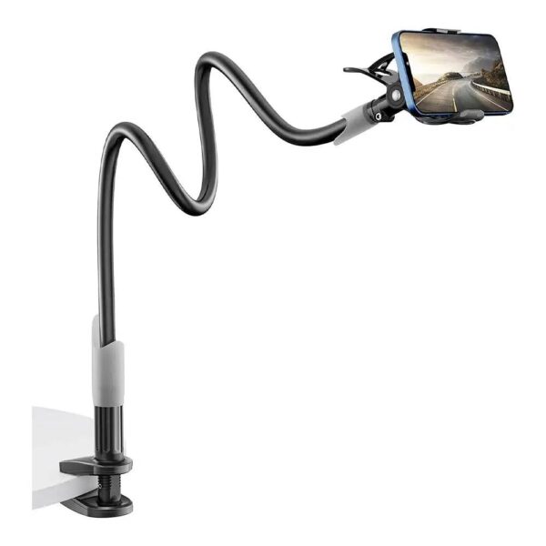 هولدر موبایل بازویی انعطاف‌ پذیر سایجی مدل SAIJI IVY Gooseneck Phone Holder for Bed مناسب استفاده روی تخت