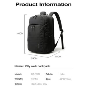 کیف کوله پشتی بنج مدل BANGE BG-7839 Backpack مناسب برای لپ تاپ تا 15.6 اینچی